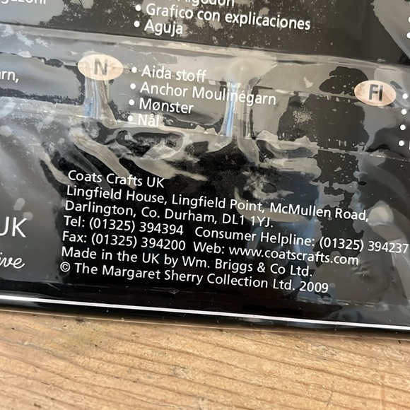 Anchor Counted Cross Stitch Kit New Little Bundle Birth Sampler Crafts Baby - Picture 6 of 6